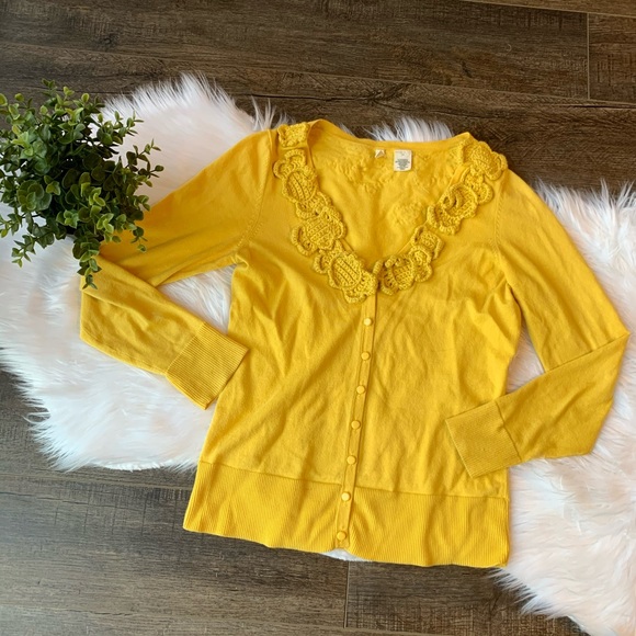 ❤️SOLD 🐝 Anthropologie Moth bee cardigan sweater - Picture 3 of 8